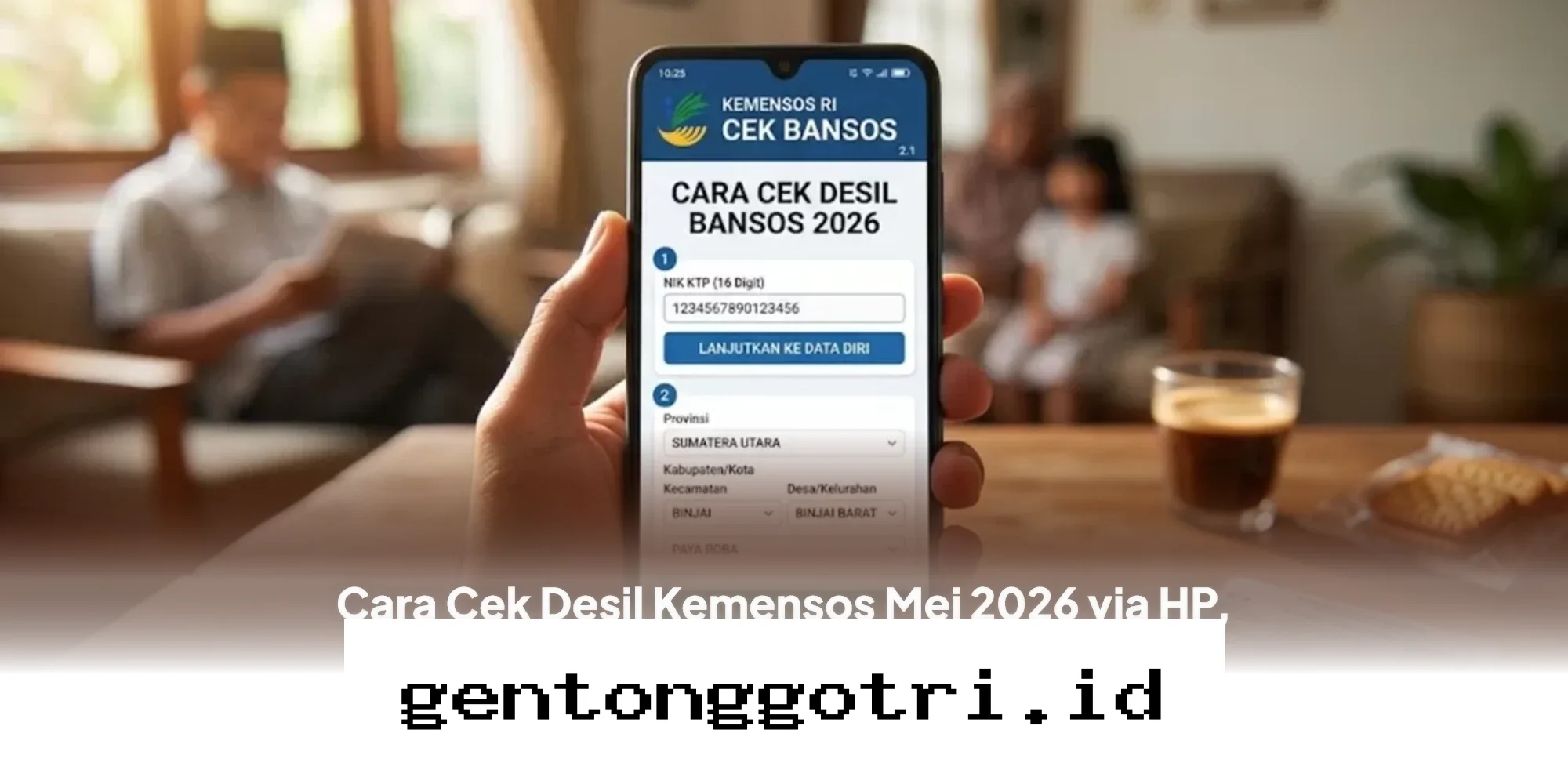 Cukup Pakai NIK KTP, Begini Cara Cek Status Penerima Bansos Kemensos Mei 2026 Lewat HP!